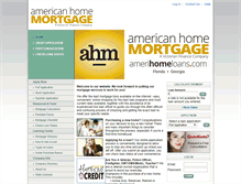 Tablet Screenshot of amerihomeloans.com